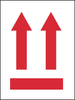 NMC IHL3AL-LABELS, INTERNATIONAL SHIPPING AND PACKING GRAPHIC, UP ARROWS 4X3, PS PAPER (1 ROLL)
