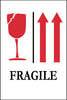 NMC IHL8AL-LABELS, INTERNATIONAL SHIPPING AND PACKING GRAPHIC, FRAGILE, 6X4, PS PAPER (1 ROLL)