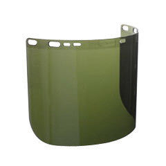 Kimberly-Clark 26262 Professional Jackson Safety 26262 Model F50 8" X 15 1/2" X .06" Green Shade 3 Unbound Polycarbonate Faceshield For Use With Headgear (1/EA)