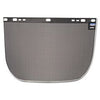 Kimberly-Clark 29081 Professional Jackson Safety Model F60 9" X 15 1/2" X .016" Black Aluminum Bound Steel Mesh Wire Faceshield For Use With Headgear  (1/EA)