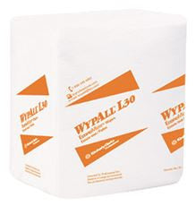 Kimberly-Clark 5812 WYPALL L30 PURPOSE WIPES, QUARTER-FOLD, 12-1/2 IN. X 13 IN. (12 PER CASE)