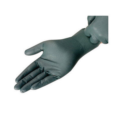 Microflex DFK-608-XL X-Large Green 10.6" Dura-Flock 8.3 mil Latex-Free Nitrile Ambidextrous Non-Sterile Industrial Grade Powder-Free Disposable Gloves With Textured Finish And Standard Examination Beaded Cuff (1/BX)