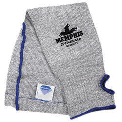 Memphis 9318D7T Glove Gray 18" 7 Gauge Dyneema Cut Resistant Sleeve With Thumb Hole (1/EA)