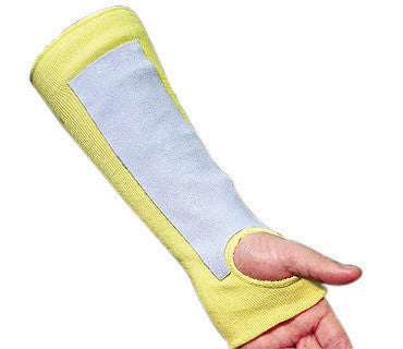 Memphis 9374 Glove Yellow 14" Kevlar Cut Resistant Sleeve (1/EA)