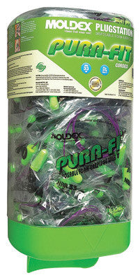 Moldex 6882 PlugStation Earplug Dispenser (Includes 150 Pair Pura-Fit Corded Earplugs And Mounting Bracket) (600/PR)