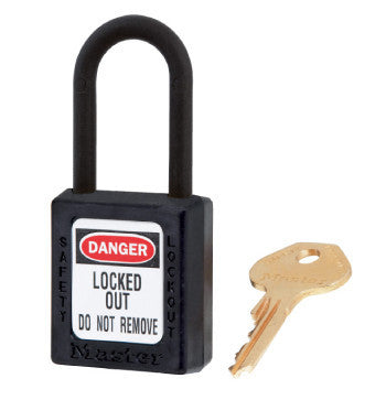 NMC MP406T-PADLOCK, DIELECTRIC, TEAL, 1 1/2''W 1 3/4''H BODY, 1 1/2'' SHACKLE CLEARANCE (1 EACH)