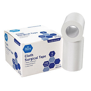 MedPride 62104 Cloth Surgical Tape, 3''X10 Yds (Case of 12 Boxes of 4)