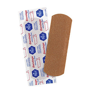 MedPride 63102 Adhesive Bandage, Fabric 1'' X 3'',Sterile (Case of 24 Boxes of 100)