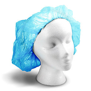 MedPride 70245 Nurse Caps 24'' Blue (Case of 5 Packets of 100)