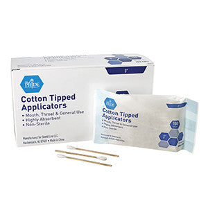 MedPride 93011 Cotton Tip Applicator 3'' N/S (10000 PER CASE)