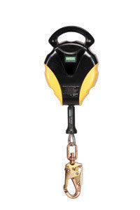 MSA 10121778 50' Workman Stainless Steel Cable Self-Retracting Lanyard With 36CS Swivel Snap Hook And Load Indicator (1/EA)