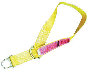 MSA 10023490 5' Nylon Anchorage Connector Strap With (2) D-Ring (1/EA)