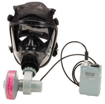 MSA 10095166 PAPR Upgrade Kit For OptimAir Mask Mounted PAPR System With Blower, NiMh Battery, Dual-Rate Battery Charger, Cable, One Type He Optifilter Cartridge And A Waist Belt (1/EA)
