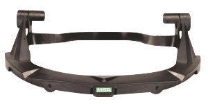 MSA 10116627 Black Plastic V-Gard Standard Visor Frame With 3 Point Suspension For Use With Standard Series Hardhats
