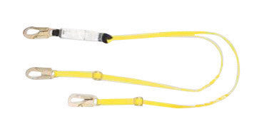 MSA 10129553 Rebar Web Assembly With 18" Legs, 36CL Rebar Steel Snap Hook And (2) 36C Steel Snap Hooks (1/EA)
