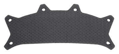 MSA 10153518 4 1/2" X 7" X 5/16" Blue/Gray Polyester Sweatband Moisture Wicking Pad For Use With Fas-Trac III Suspension (10/EA)