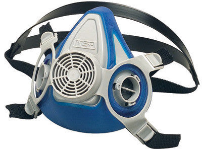 MSA 815452 Large Thermoplastic Rubber Advantage 200 LS Half Mask Dual Cartridge Respirator With Single Neckstrap (1/EA)