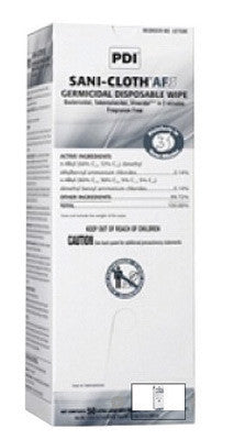 Nice Pak U27500 11 1/2" X 11 3/4" Sani-Cloth AF3 No Alcohol Extra Large Disposable Germicidal Wipe (1/BX)
