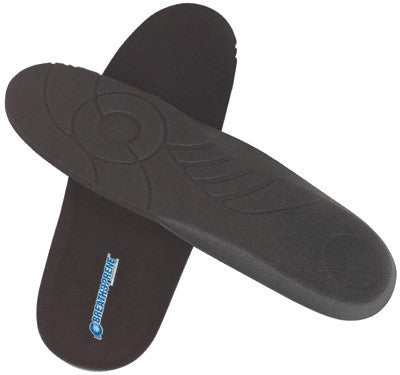 Servus 27002-9 By Honeywell Size 9 Black 3 5/8" X 1" X 11" Breath-O-Prene Replacement Insole With Built-In Heel Cup And Arch Support (1/PR)