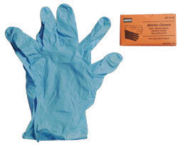 North 021640 by Honeywell X-Large Blue 9 1/2" North 5 mil Latex-Free Nitrile Ambidextrous Non-Sterile Medical Grade Powder-Free Disposable Gloves With Smooth Finish, (2 Gloves Per Package) (1/BX)