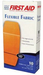 North 032074 By Honeywell 2" X 4" X-Large Cloth Adhesive Bandage (10 Per Box) (1/EA)