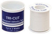 North 032170 By Honeywell Assorted Spool Tri-Cut Waterproof Adhesive Tape (3 Tape Sizes On Each Roll) (1/EA)