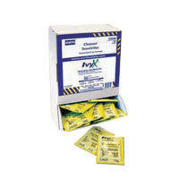 North 122010X By Honeywell 8" X 6" Foil Pouch IvyX Pre-Contact Poison Plant Barrier Towelettes (50 Per Pack) (1/BX)