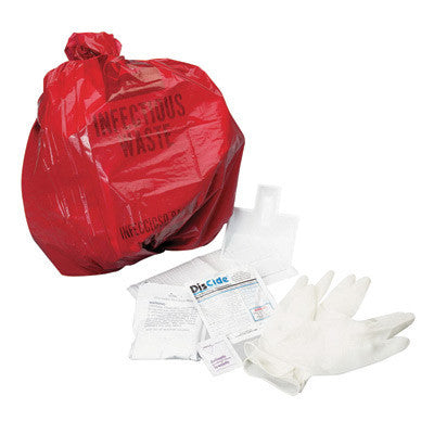 North 127003 by Honeywell Vital 1 10-Unit Refill Core Pack (For 019748-0033L Blood Borne Pathogen Response Kit) (1/EA)