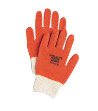 North 78/1142S by Honeywell Small Nitri-Kote Rust Nitrile Dipped Fully Coated Work Gloves With Natural Seamless Cotton And Polyester Knit Liner And Knit Wrist (1/PR)