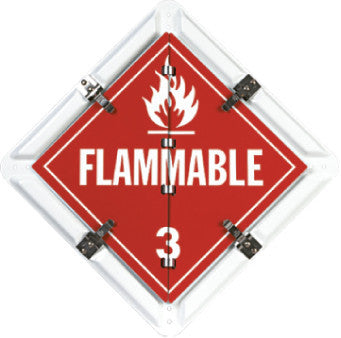 NMC PH3-PLACARD, FLIP FILE, STANDARD, 8 PLACARDS