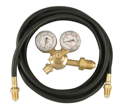 Radnor 64003037 Model AF-150-580H Victor Style Single Stage Argon And Argon And Carbon Dioxide Mix Flowgauge Regulator Kit With 10' Hose, CGA-580 (1 PER CASE)