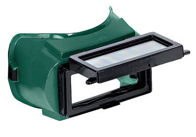 Radnor 64005088 Lift Front Welding Goggles With Green Soft Frame And Shade 5 Green 2" X 4" Lens (1/EA)