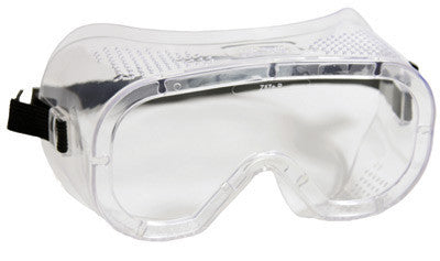 Radnor 64005096 Direct Vent Dust Goggles With Clear Soft Frame And Clear Anti-Fog Lens (Bulk Packaging) (1/EA)