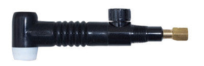 Radnor 64006088 Model 17FVMT Two Piece 150 Amp Air Cooled TIG Torch Assembly With 90° Flexible Head And Torch Body With Valve (1 PER CASE)
