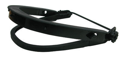 Radnor 64051068 Plastic Faceshield Mounting Brackets With Rubber Band For Hard Hats (1/EA)