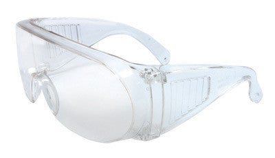 Radnor 64051101 Visitor Spec Series Safety Glasses With Clear Frame And Clear Polycarbonate Lens (1/EA)