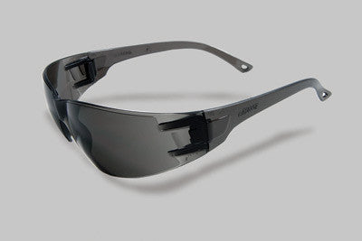Radnor 64051206 Classic Series Safety Glasses With Gray Frame And Gray Polycarbonate Anti-Scratch Lens (1/EA)