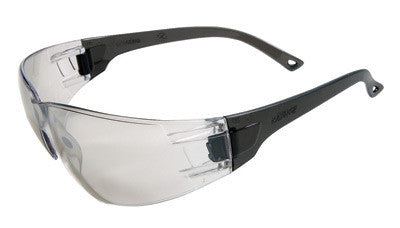 Radnor 64051209 Classic Series Safety Glasses With Gray Frame And Clear Polycarbonate Anti-Scratch Indoor/Outdoor Lens (1/EA)