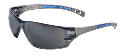 Radnor 64051245 Cobalt Classic Series Safety Glasses With Charcoal Frame, Gray Anti-Fog Lens And Adjustable Temples (1/EA)
