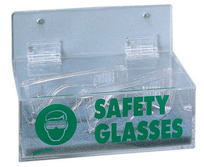 Radnor 64051400 Clear Acrylic Tray Style Safety Glasses Dispenser With Lid (1/EA)