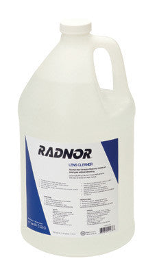 Radnor 64051478 1 Gallon Bottle Alcohol-Free Lens Cleaner For Polycarbonate, Plastic And Glass Eyewear Lenses (1/EA)