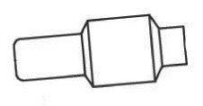 Radnor 64006774 Brand Miller Style 192047 40-55 Amp Electrode For ICE-40C, ICE-55C And ICE-55CM Plasma Torch (5 Per Package)