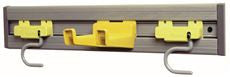 Rubbermaid 199200GY CLOSET ORGANIZER / TOOL HOLDER KIT WITHOUT CLIP HOLDERS FOR NOTES, GRAY (1 PER CASE)