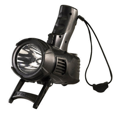 Streamlight 44902 Black Waypoint Non-Rechargeable Pistol Grip Spotlight With 12V DC Power Cord (Requires 4 C Alkaline Batteries - Sold Separately) (1/EA)