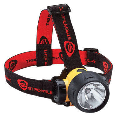 Streamlight 61052 Yellow Septor Head Lamp With LED (3 AAA Alkaline Batteries Included) (1/EA)