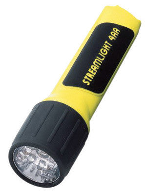 Streamlight 68244 Yellow ProPolymer Lux Division 2 Flashlight (4 AA Alkaline Batteries Included) (1/EA)