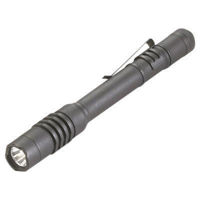 Streamlight 88039 Black ProTac Professional Tactical Flashlight With White LED And Removable Pocket Clip (2 AAA Alkaline Batteries Included) 1/EA