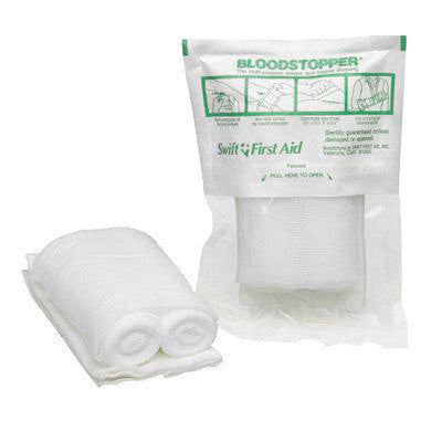 Swift 061910 First Aid 3 1/2" X 5 1/2" Bloodstopper Multi-Functional Trauma Dressing Bandage (1/EA)