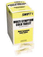North By Honeywell 2108500 Swift First Aid Multi-Symptom Cold Relief Tablet (2 Per Pack, 500 Packs Per Box) (1/BX)