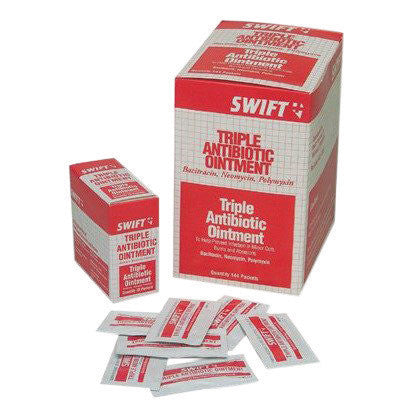 Swift 232124 First Aid 1 Gram Foil Pack Triple Biotic Ointment (20 Per Box) (1/BX)